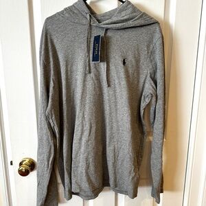 NWT Ralph Lauren Men Hooded Long-sleeve T-shirt Size Large